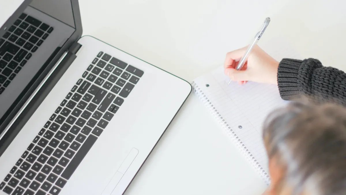 Best AI writer for bloggers: a buyer's brief for solo and affiliate bloggers — Person Writing on Notebook